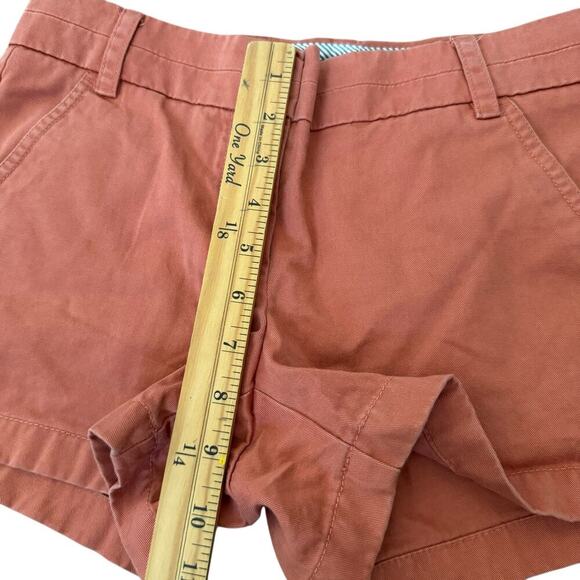 J. Crew Cotton Women Chino Summer Short Side Pockets Vacation Old Money Style 00 - Picture 4 of 7